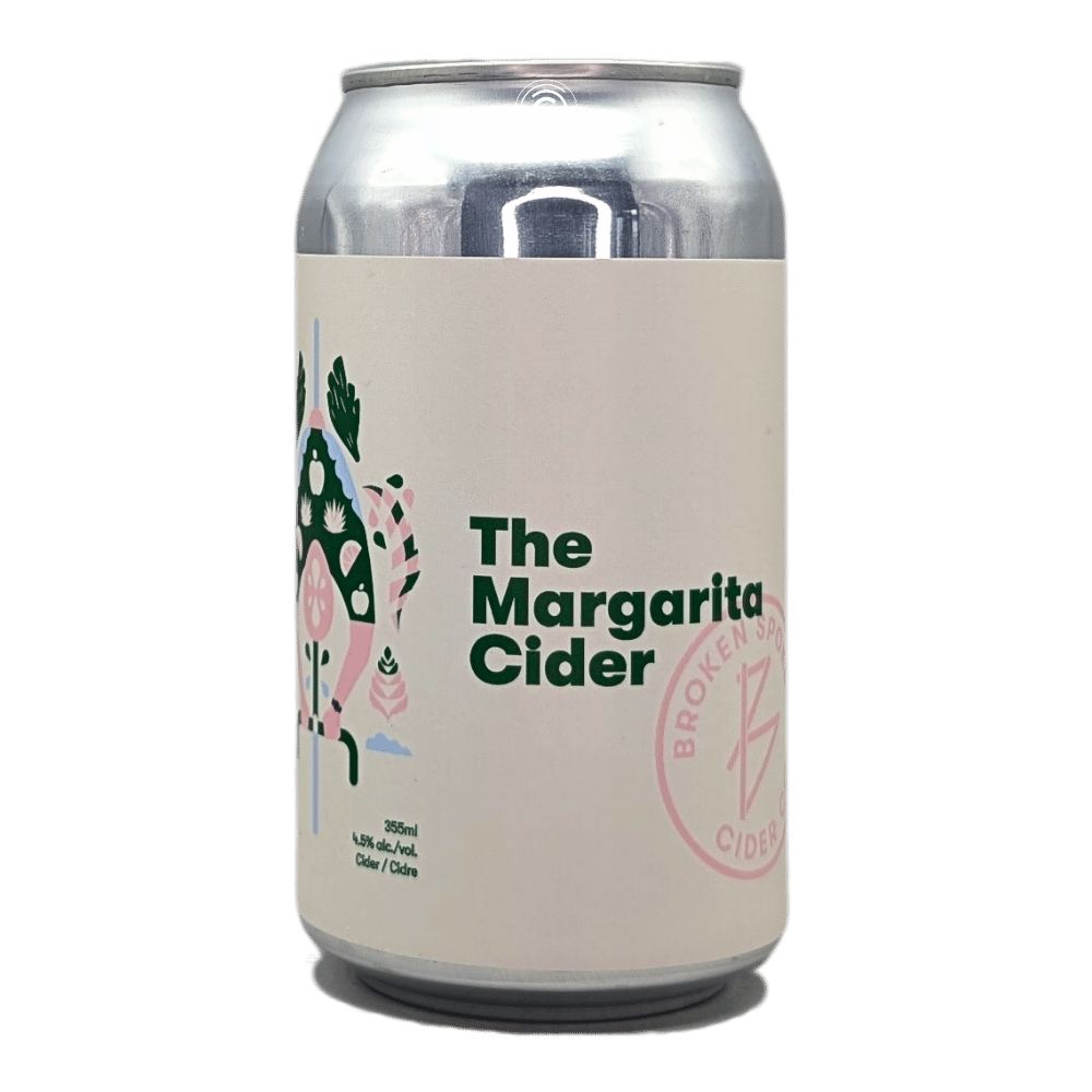 Margarita Cider by Broken Spoke Cider Co., beer label