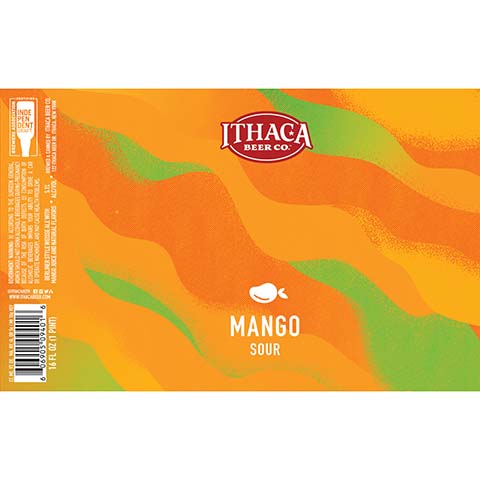 Ithaca Mango Sour by Ithaca Beer Co, beer label