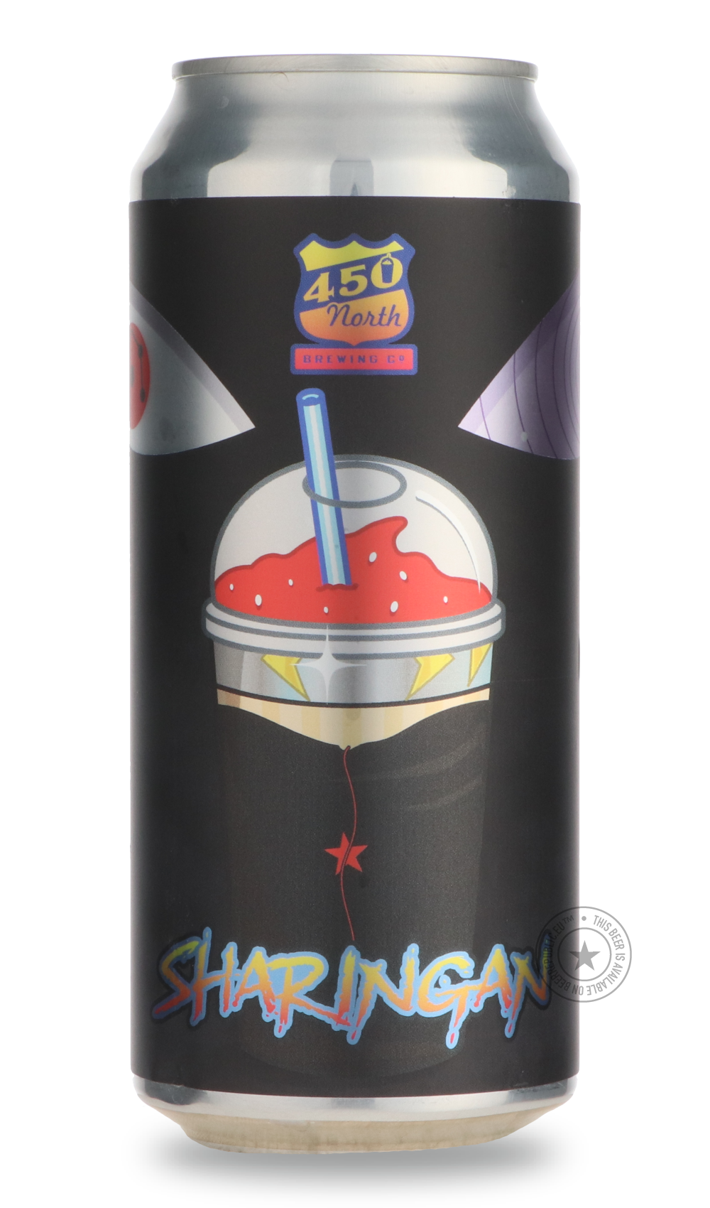 SLUSHY XXL: Sharingan by 450 North Brewing Company, beer label