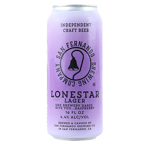 San Fernando Lonestar Lager by San Fernando Brewing Co., beer label