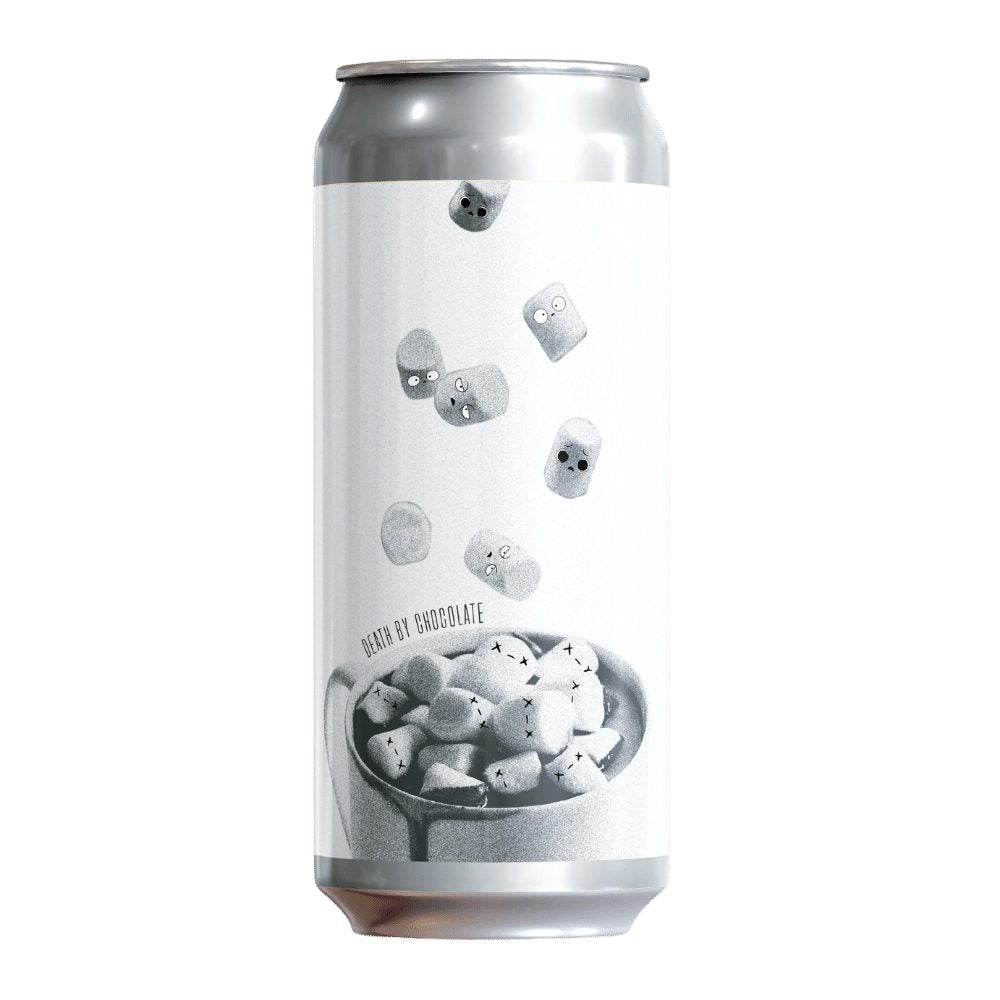 Death by Chocolate Hot Chocolate Stout by Twin Sails Brewing, beer label