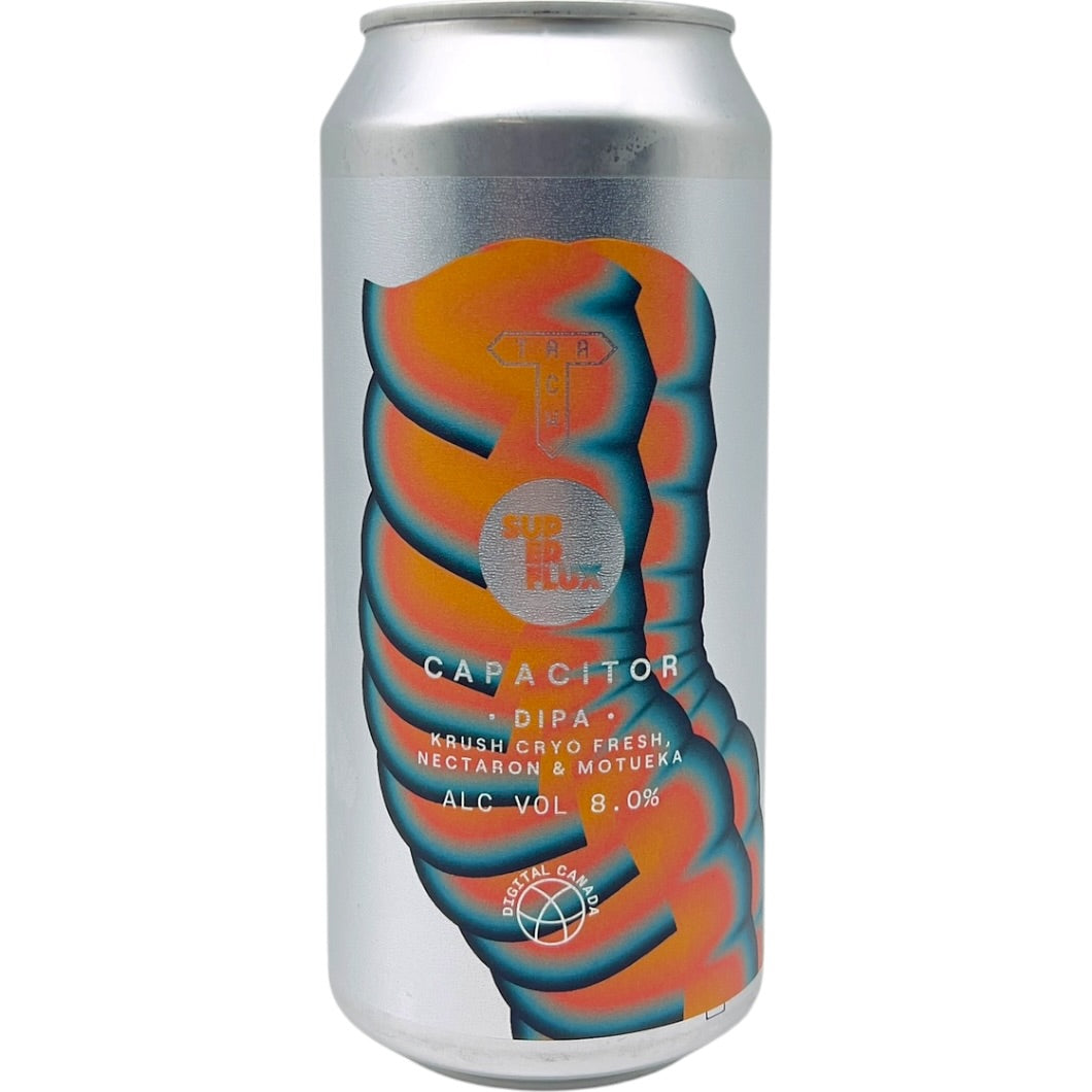 Track x Superflux Capacitor by Track Brewing Co., beer label