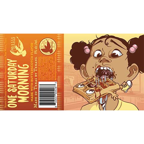 Martin House One Saturday Morning by Martin House Brewing Company, beer label