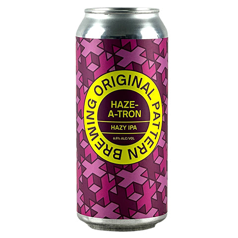Original Pattern Haze-A-Tron Hazy IPA by Original Pattern Brewing Company, beer label