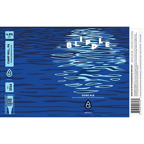 Ever Grain Blipple Gose by Ever Grain Brewing Co, beer label