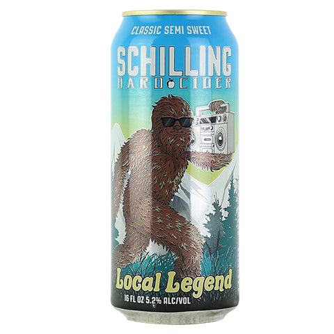 Schilling Local Legend Cider by Schilling Beer Co, beer label