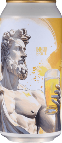 Prophecy Brewing Immoderate by Brygghus 19, beer label