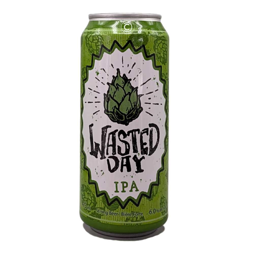 Wasted Day IPA by Long Bay Brewery, beer label