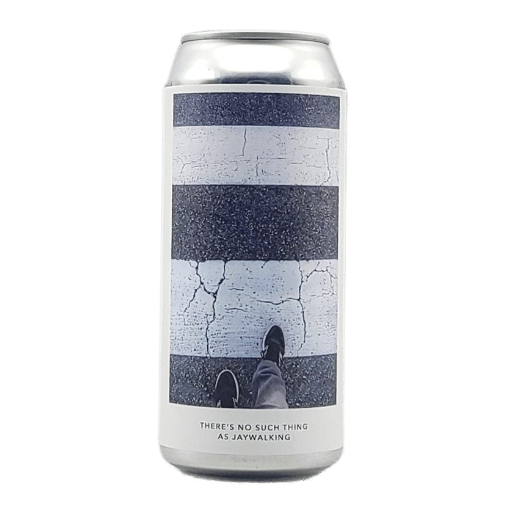 There's No Such Thing as Jaywalking Hazy IPA by Evil Twin Brewing, beer label