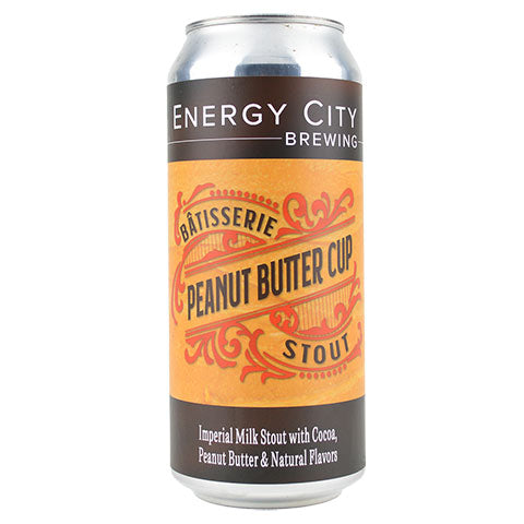 Energy City Batisserie Peanut Butter Cup Stout by Energy City Brewing, beer label