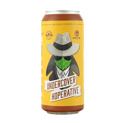 Mason Aleworks / Melvin Undercover Hoperative by Mason Aleworks, beer label
