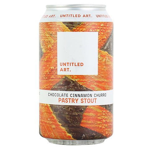 Untitled Art Chocolate Cinnamon Churro Pastry Stout by Untitled Art, beer label