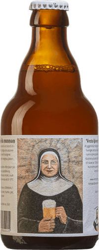 Den blonda nunnan Vreta Kloster Nanobryggeri by Vreta Kloster Bryggeri, beer label