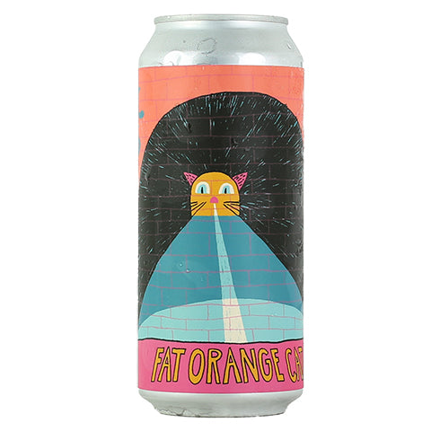 Fat Orange Cat Traffic Lights Turn Blue Tomorrow DIPA by Fat Orange Cat Brew Co, beer label