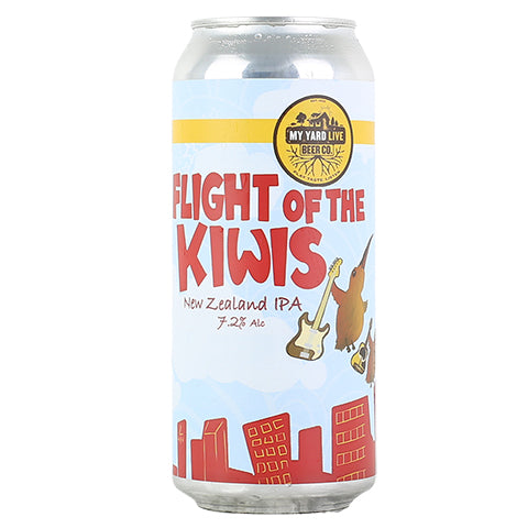 My Yard Flight of the Kiwis IPA by My Yard Live Beer Co., beer label