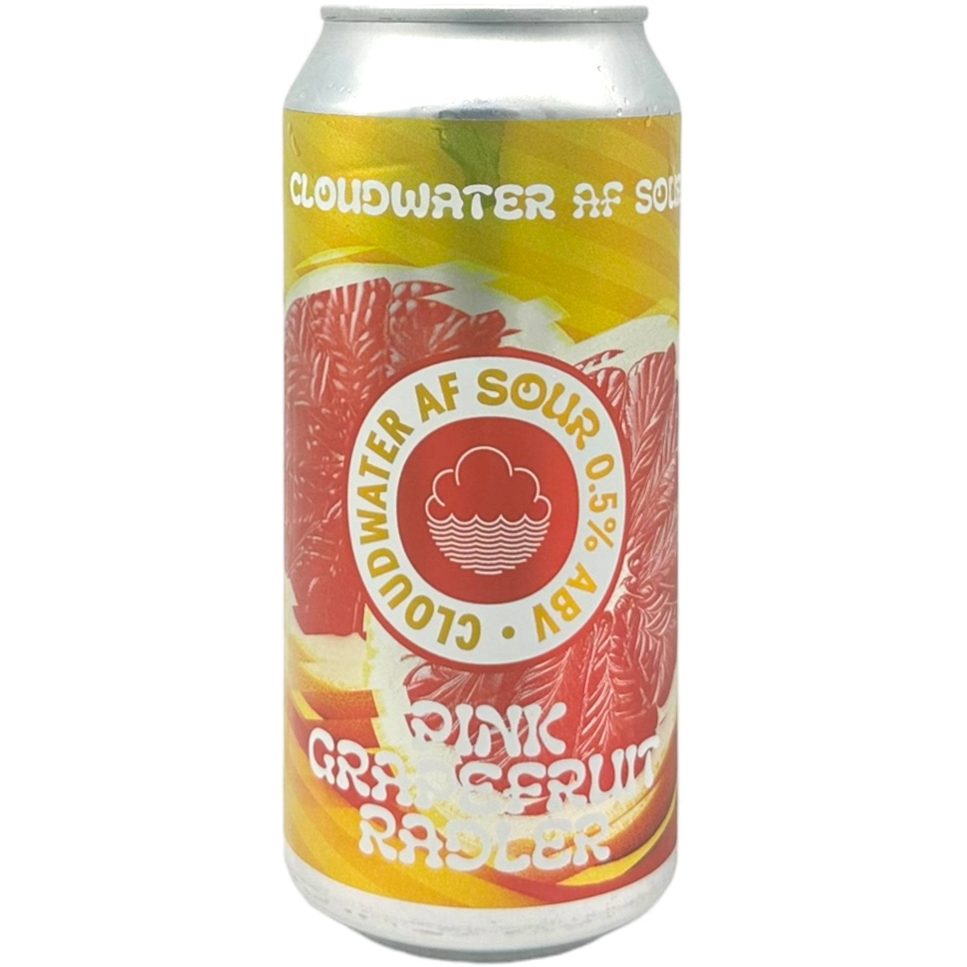 Cloudwater Pink Grapefruit Radler AF by Cloudwater, beer label