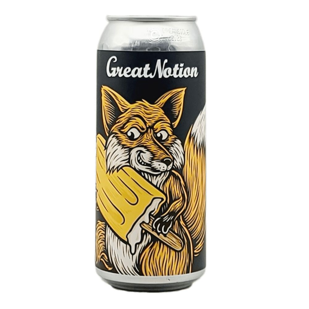 Orange Creamsicle Milkshake IPA by Great Notion Brewing, beer label