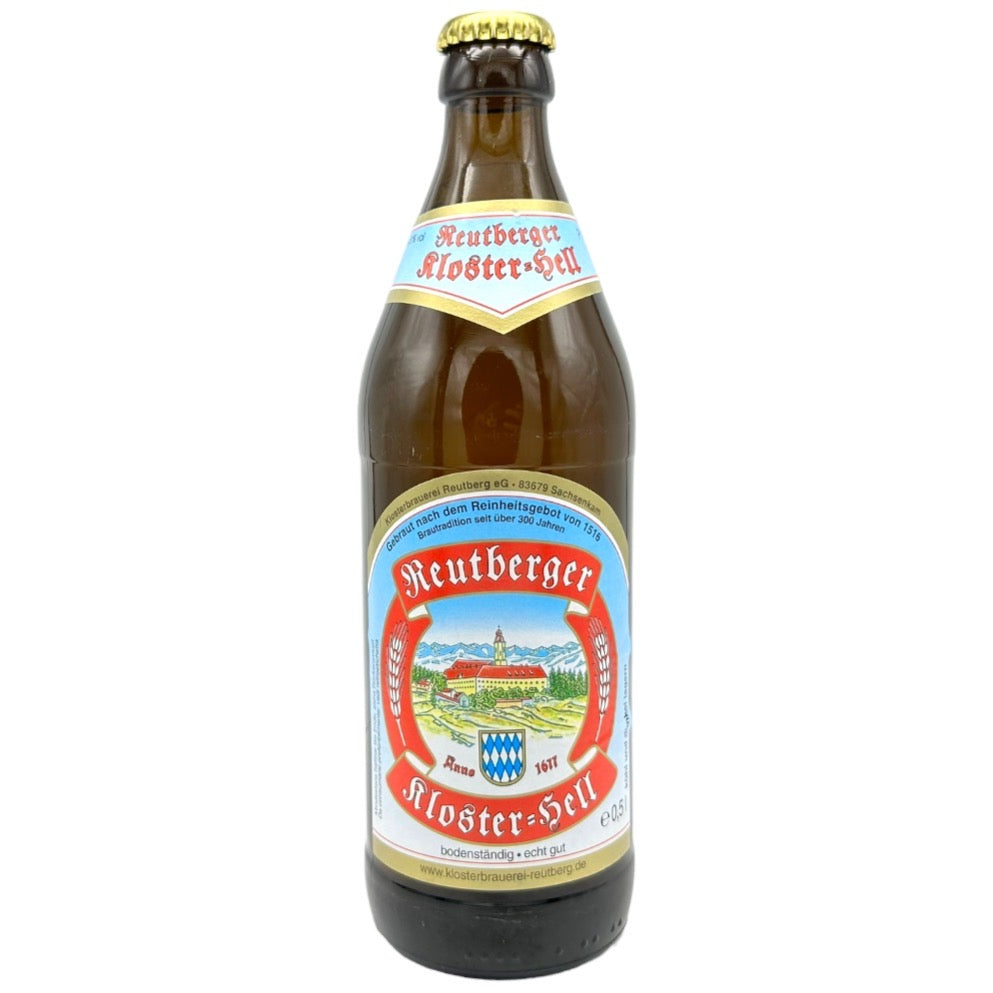 Klosterbrauerei Reutberg Reutberger Kloster-Hell by Klosterbrauerei Reutberg, beer label