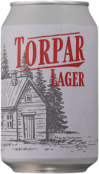 Torpar Lager by Gamla Slottskällans Bryggeri, beer label