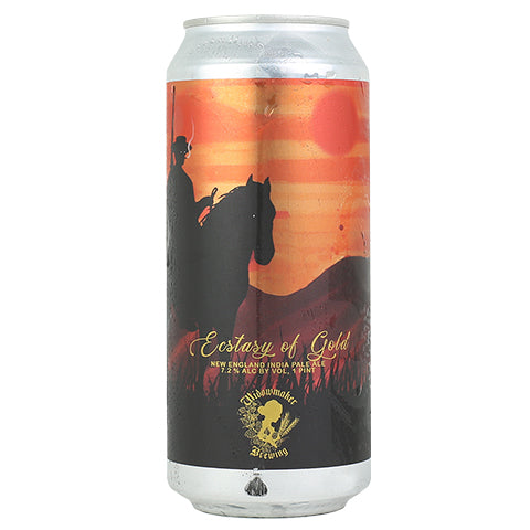 Widowmaker Ecstasy of Gold IPA by Widowmaker Brewing, beer label