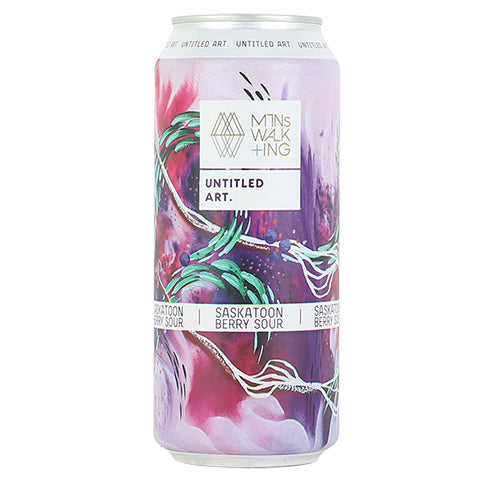 Untitled Art Saskatoon Berry Sour Ale by Untitled Art, beer label