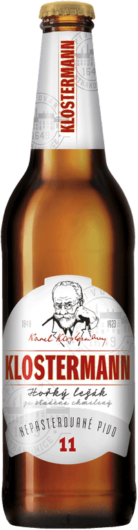 Klostermann Svetlý by Pivovar Strakonice 1649, beer label