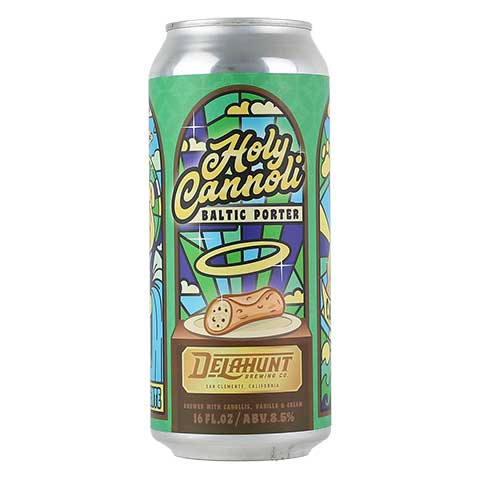 Delahunt Holy Cannoli Baltic Porter by Delahunt Brewing Company, beer label