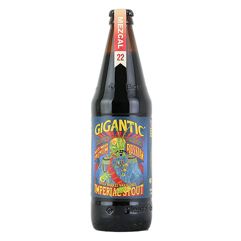 Gigantic Most Most Premium Mezcal Russian Imperial Stout Barrel Aged by Gigantic Brewing Co, beer label