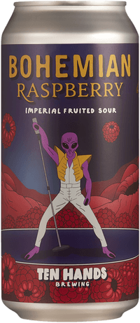 Bohemian Raspberry by Ten Hands Brewing, beer label