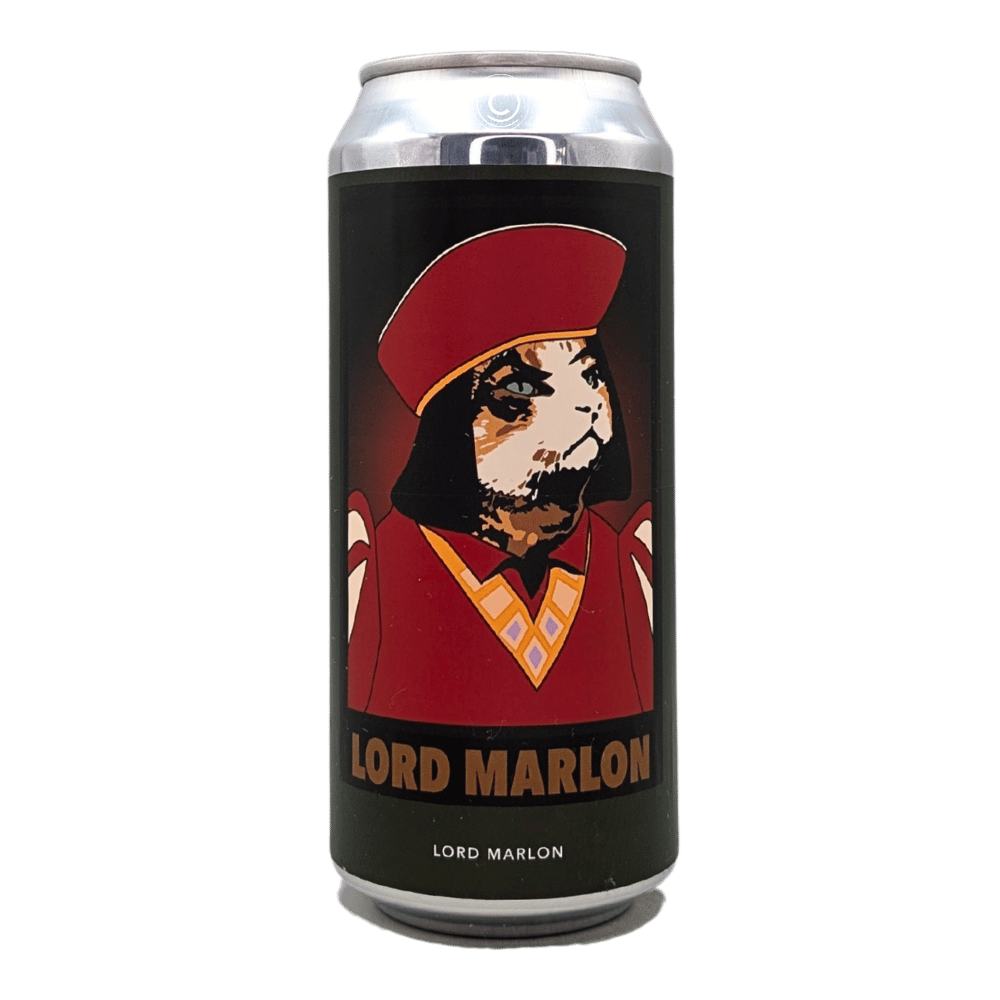 LORD MARLON Hazy Quadruple IPA by Evil Twin Brewing NYC, beer label