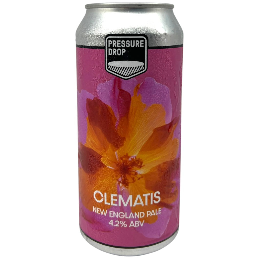 Pressure Drop Clematis by Pressure Drop Brewing, beer label
