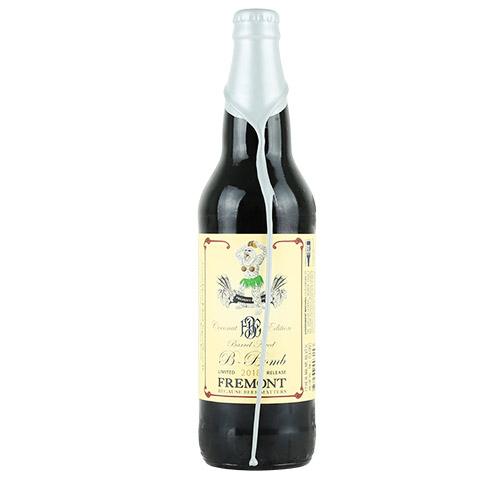 Fremont Bourbon Barrel Aged B Bomb Coconut Edition 2018 by Fremont Brewing Co, beer label