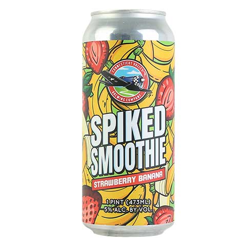 Connecticut Valley Spike Smoothie Strawberry Banana by Connecticut Valley Brewing Company, beer label