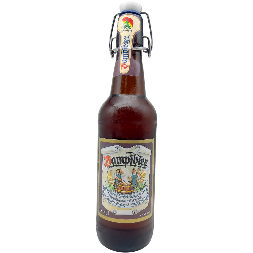 1. Dampfbierbrauerei Zwiesel Dampfbier by Weihenstephaner, beer label