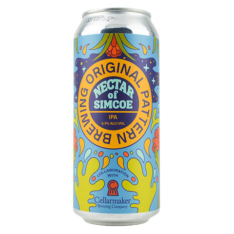 Original Pattern Nectar of Simcoe IPA by Original Pattern Brewing Company, beer label