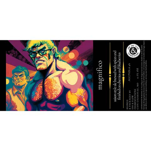 Ebb & Flow Magnifico Saison Ale by Ebb & Flow, beer label