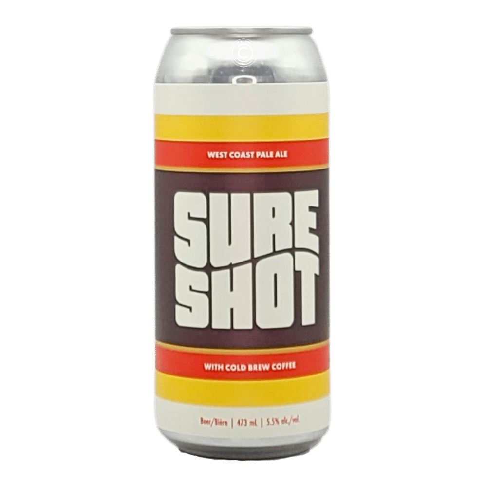 x Sea Change Brewing Sure Shot Pale Ale by Cabin Brewing Company, beer label