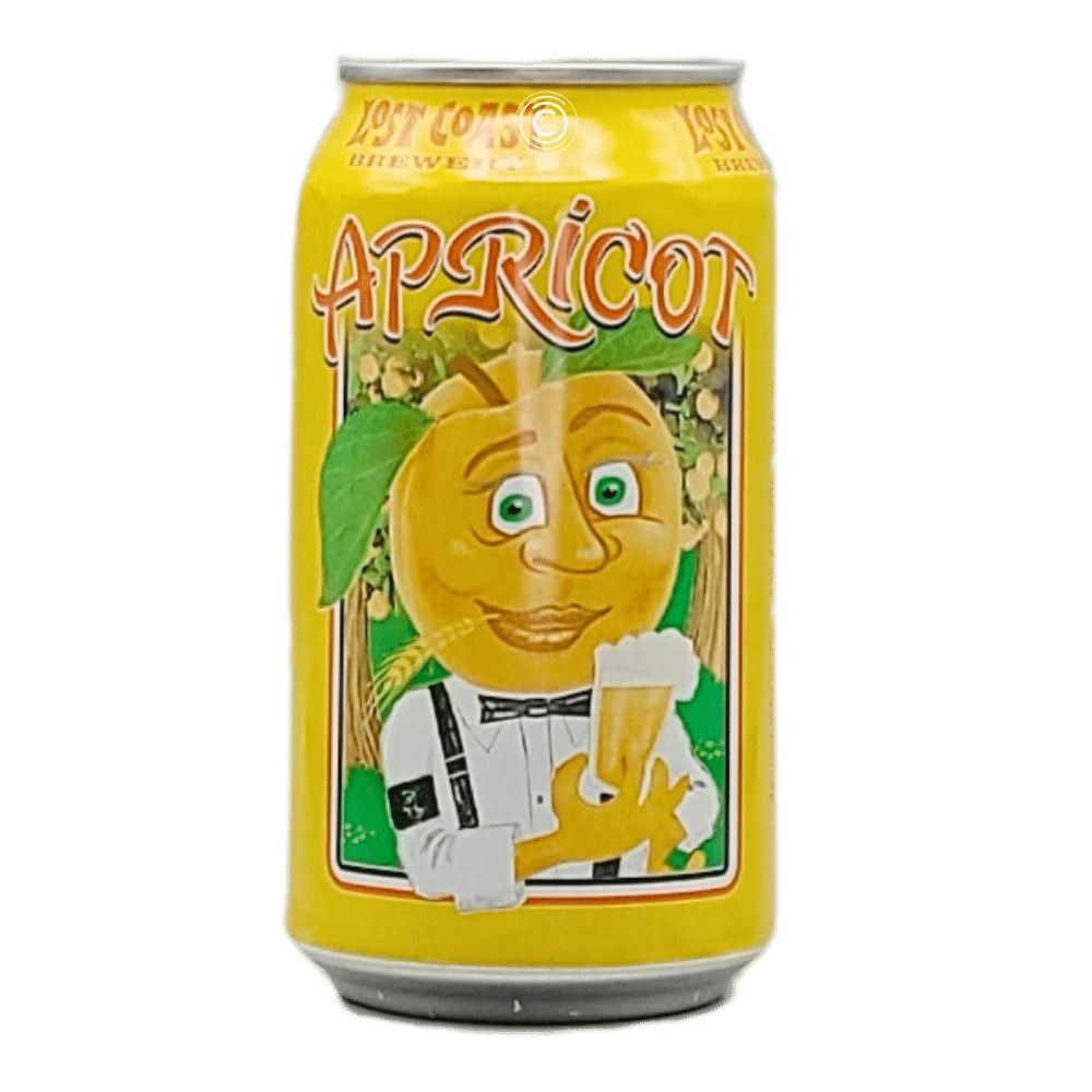 Apricot Wheat Ale by Lost Coast Brewery, beer label