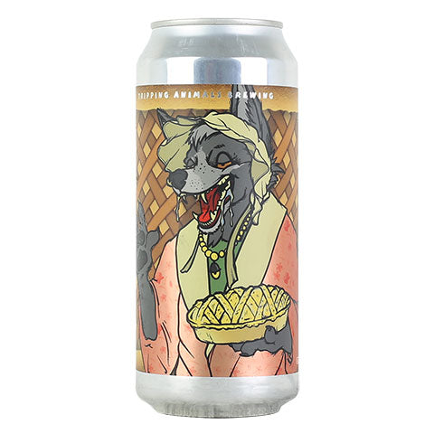 Tripping Animals Hairy Grandma Fingers Sour by Tripping Animals Brewing Co., beer label