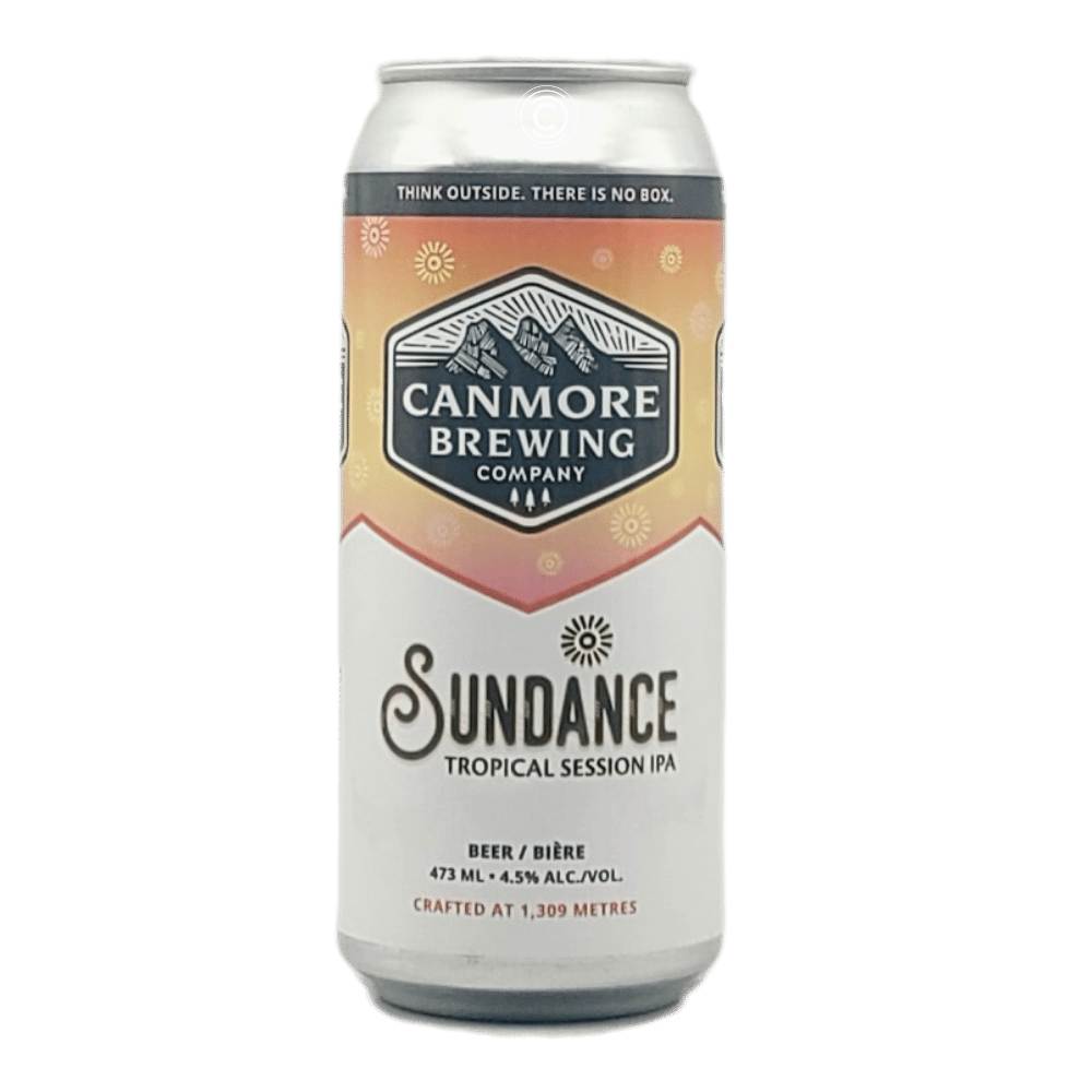 Sundance Tropical Session Ale by Canmore Brewing Company, beer label