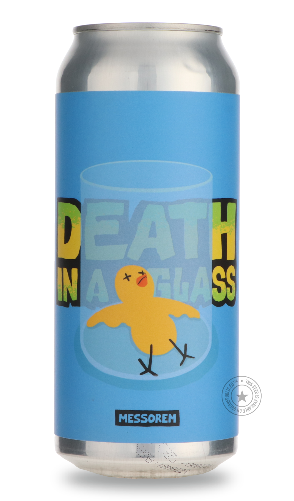 Death In A Glass / Duckpond by Messorem, beer label