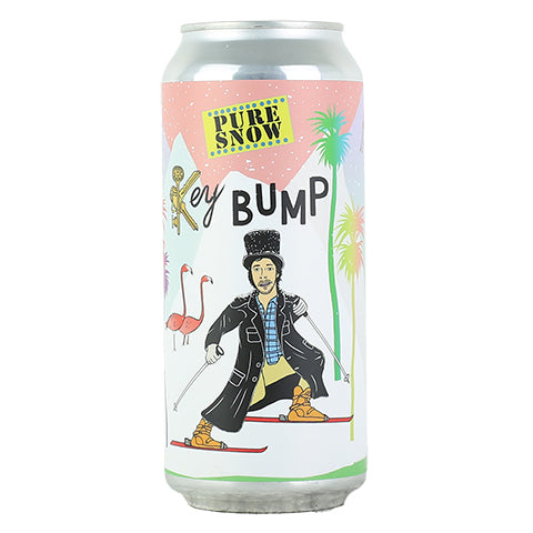 Hoof Hearted Key Bump Pure Snow TIPA by Hoof Hearted Brewing, beer label
