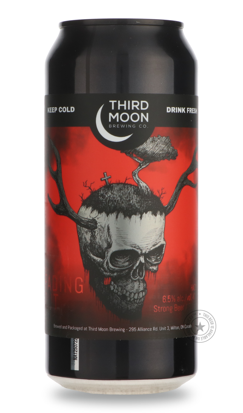 Fading Out by Third Moon, beer label