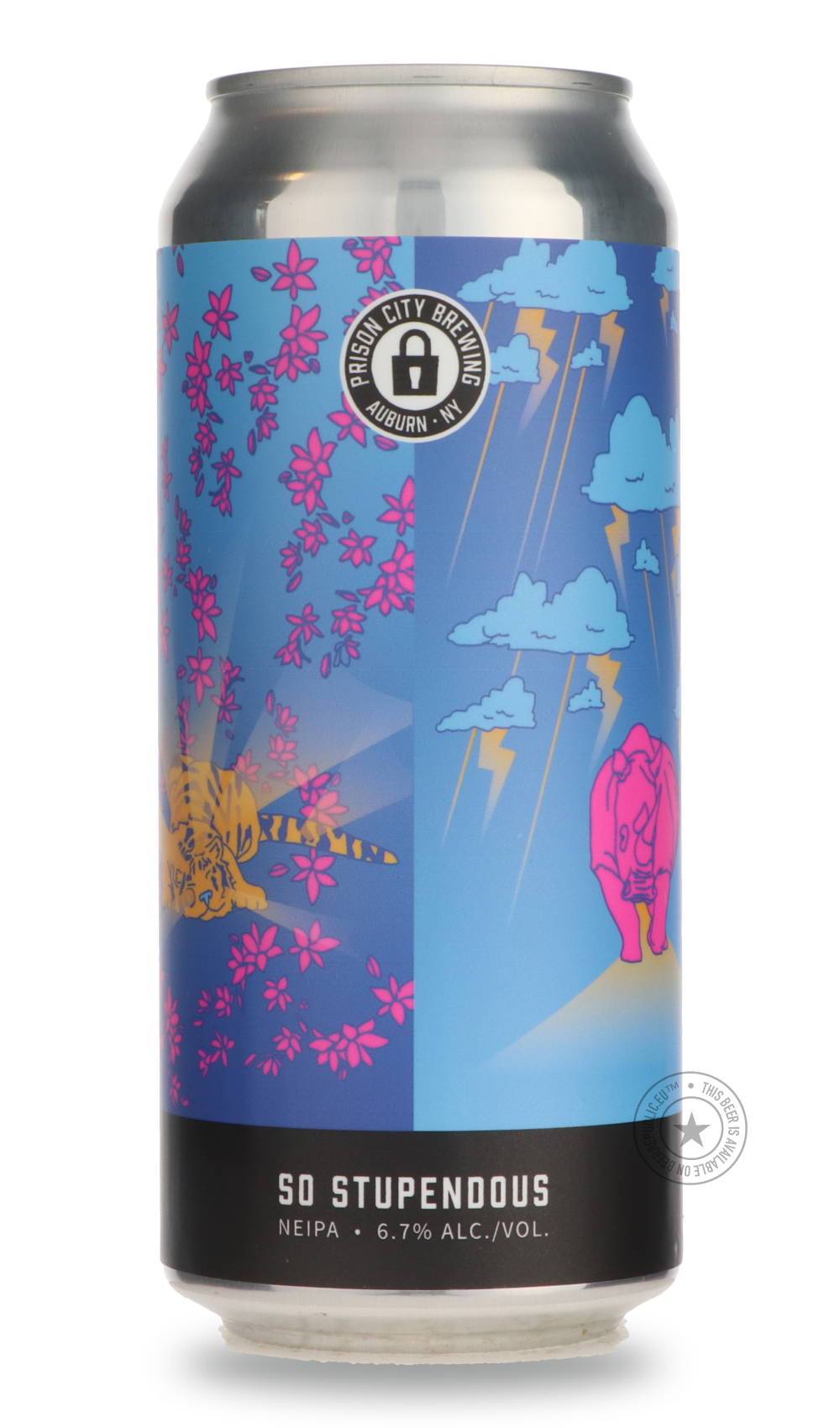 So Stupendous by Prison City Brewing, beer label