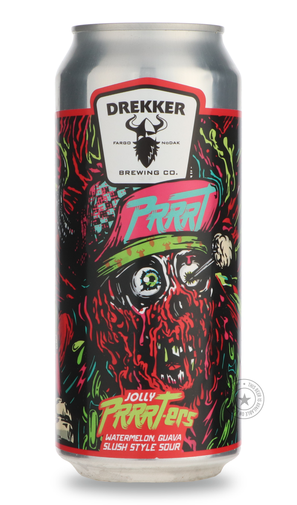Jolly PRRRTers - Watermelon Guava by Drekker Brewing Company, beer label