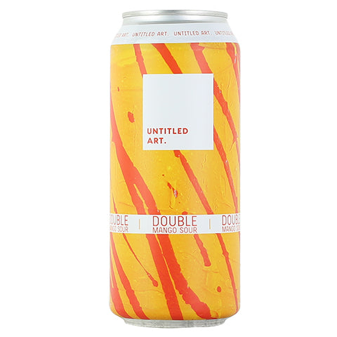 Untitled Art Double Mango Sour by Untitled Art, beer label