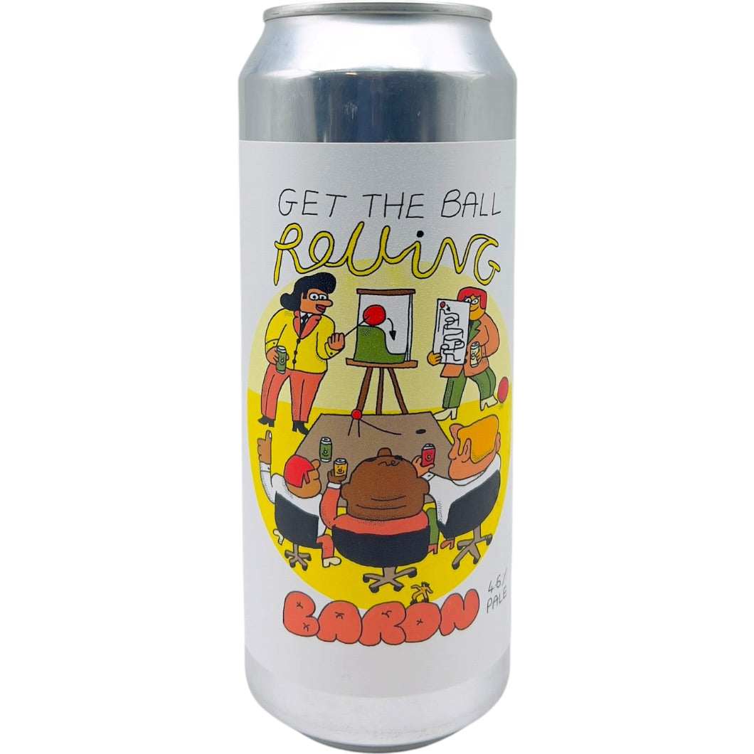 Baron Brewing Get The Ball Rolling by Baron Brewing, beer label