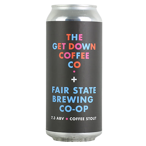 Fair State Get Down Coffee Stout by Fair State Brewing Cooperative, beer label