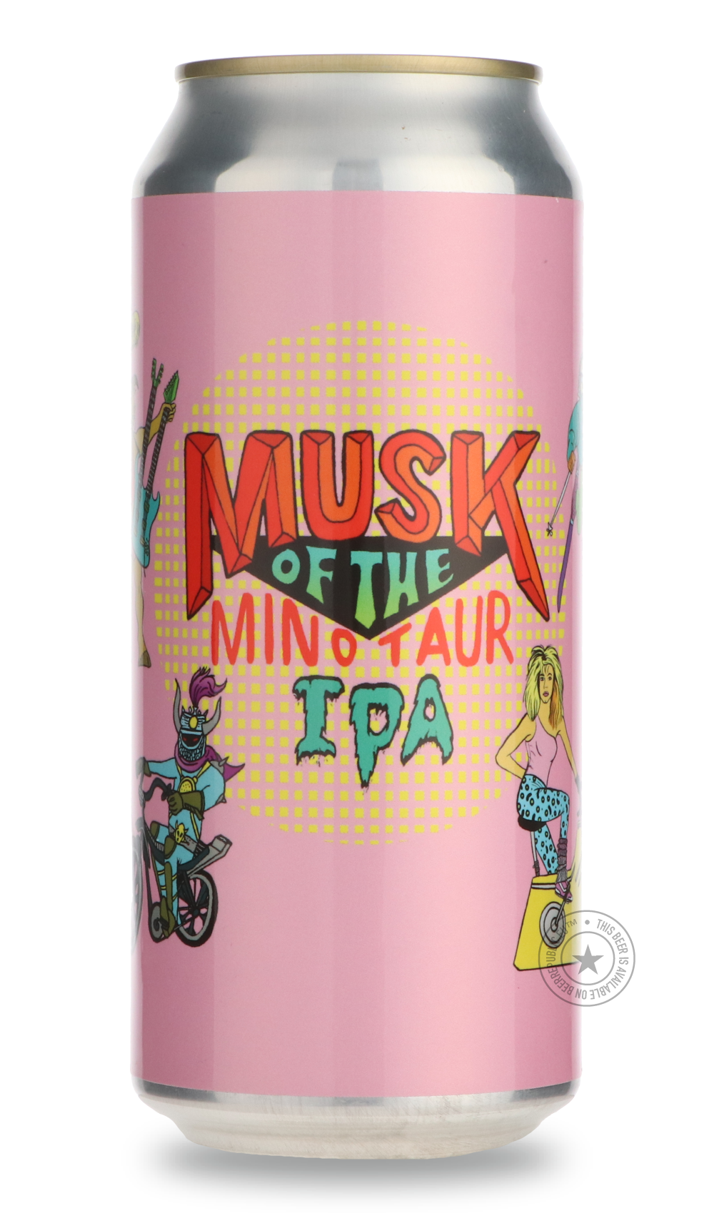Musk of the Minotaur by Hoof Hearted Brewing, beer label