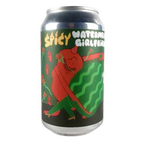 Prairie Spicy Watermelon Girlfriend Sour by Prairie Artisan Ales, beer label